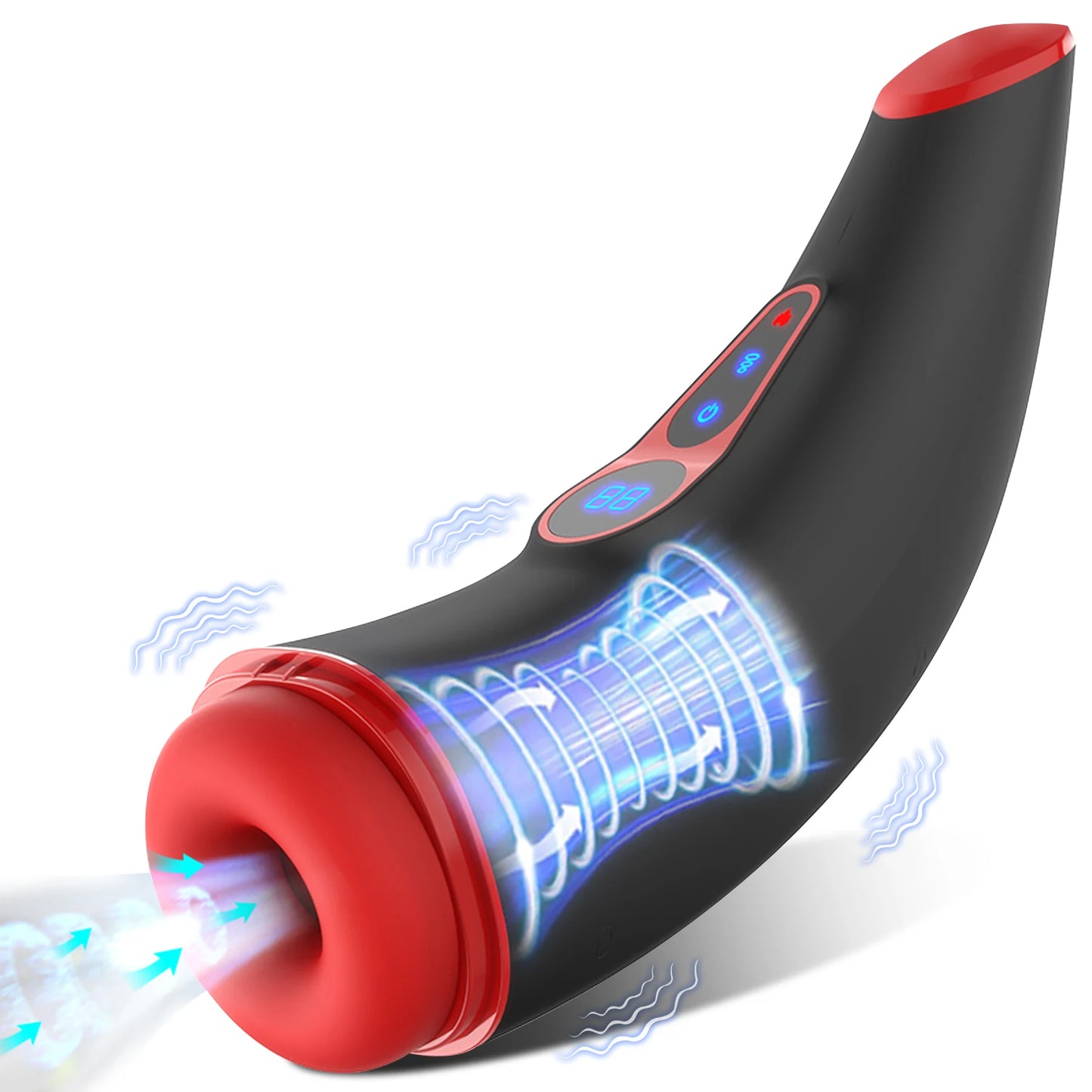 LCD Display Automatic Masturbator Sucking & Heating