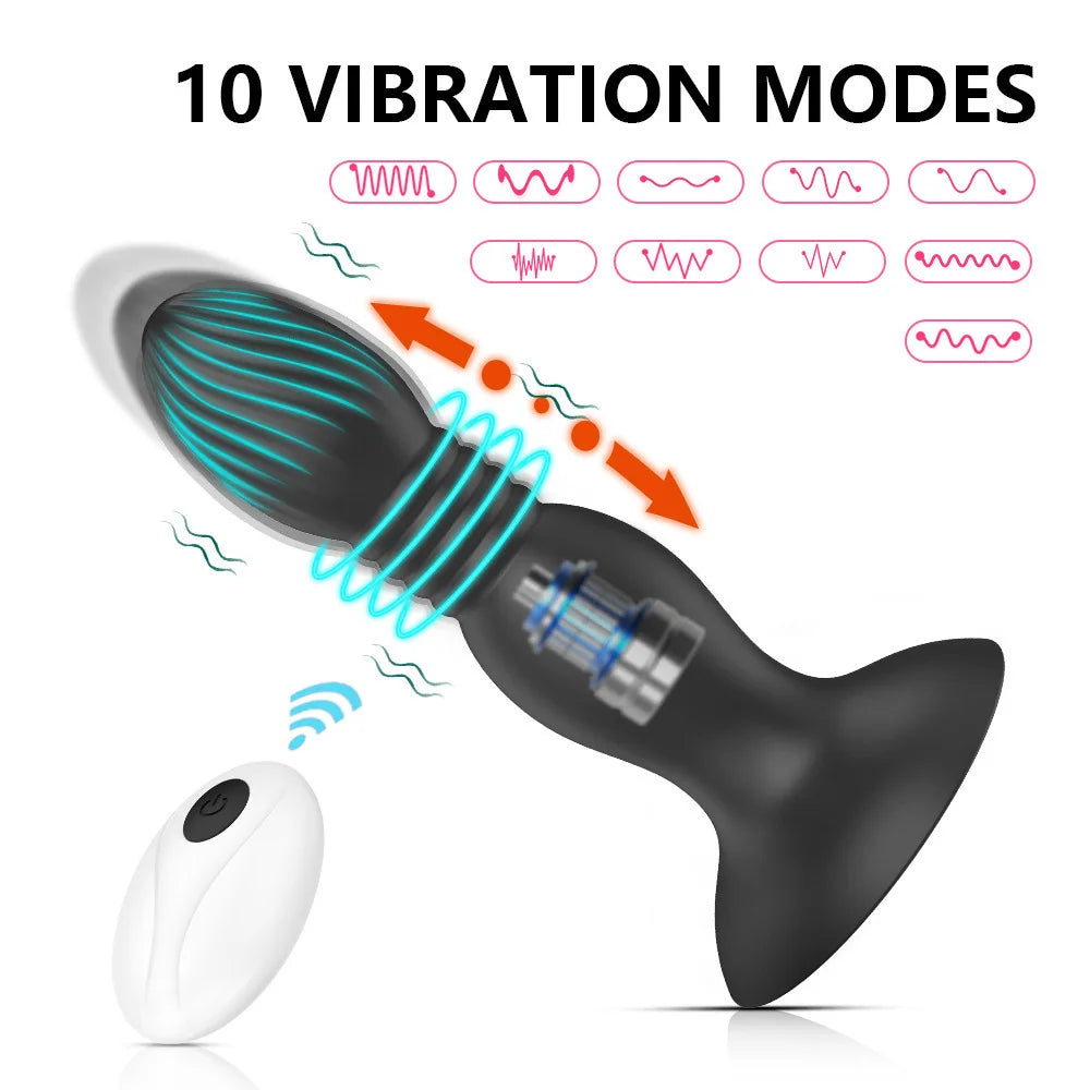 Prostata Massage Vibration & Stoßfunktion