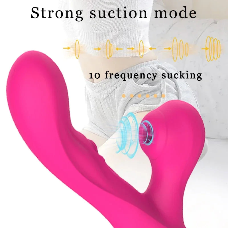 Vagina Sucking Vibrator G Spot Dildo