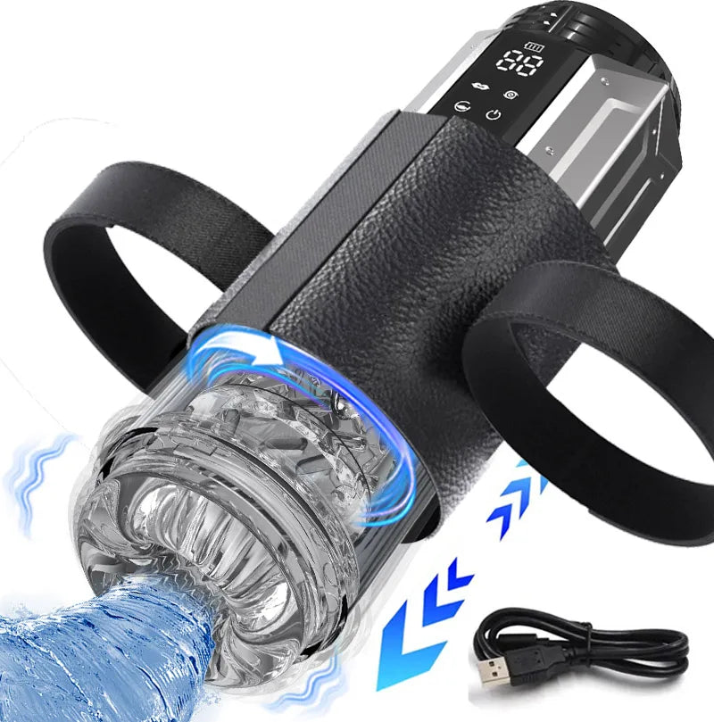 Telescopic Rotation Masturbator