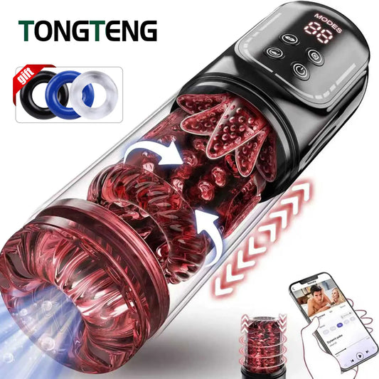 Telescopic Rotation Masturbator