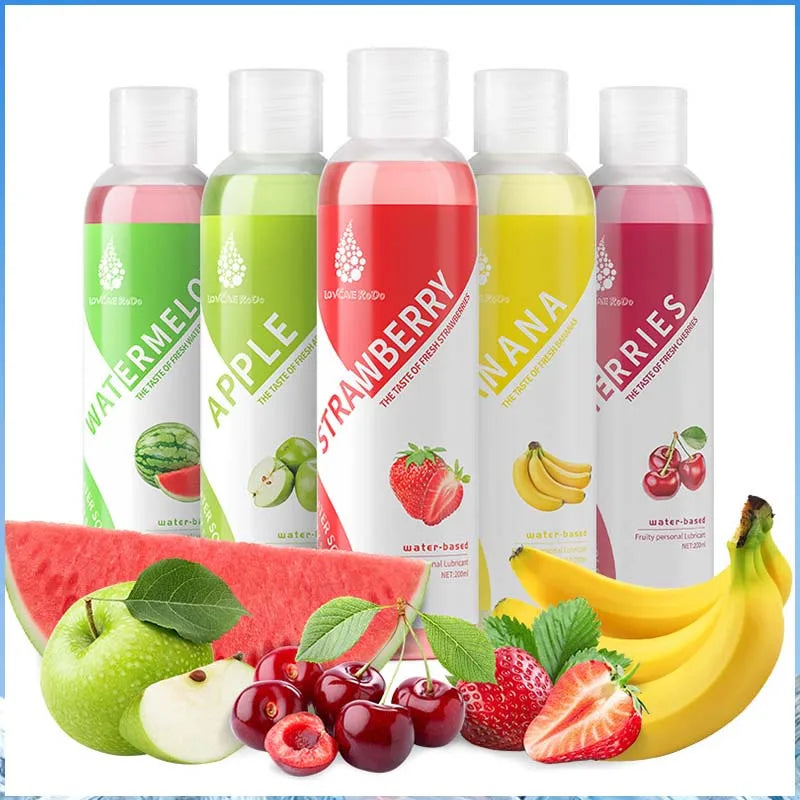 Fruit flavor Water Based Lotion 200ML