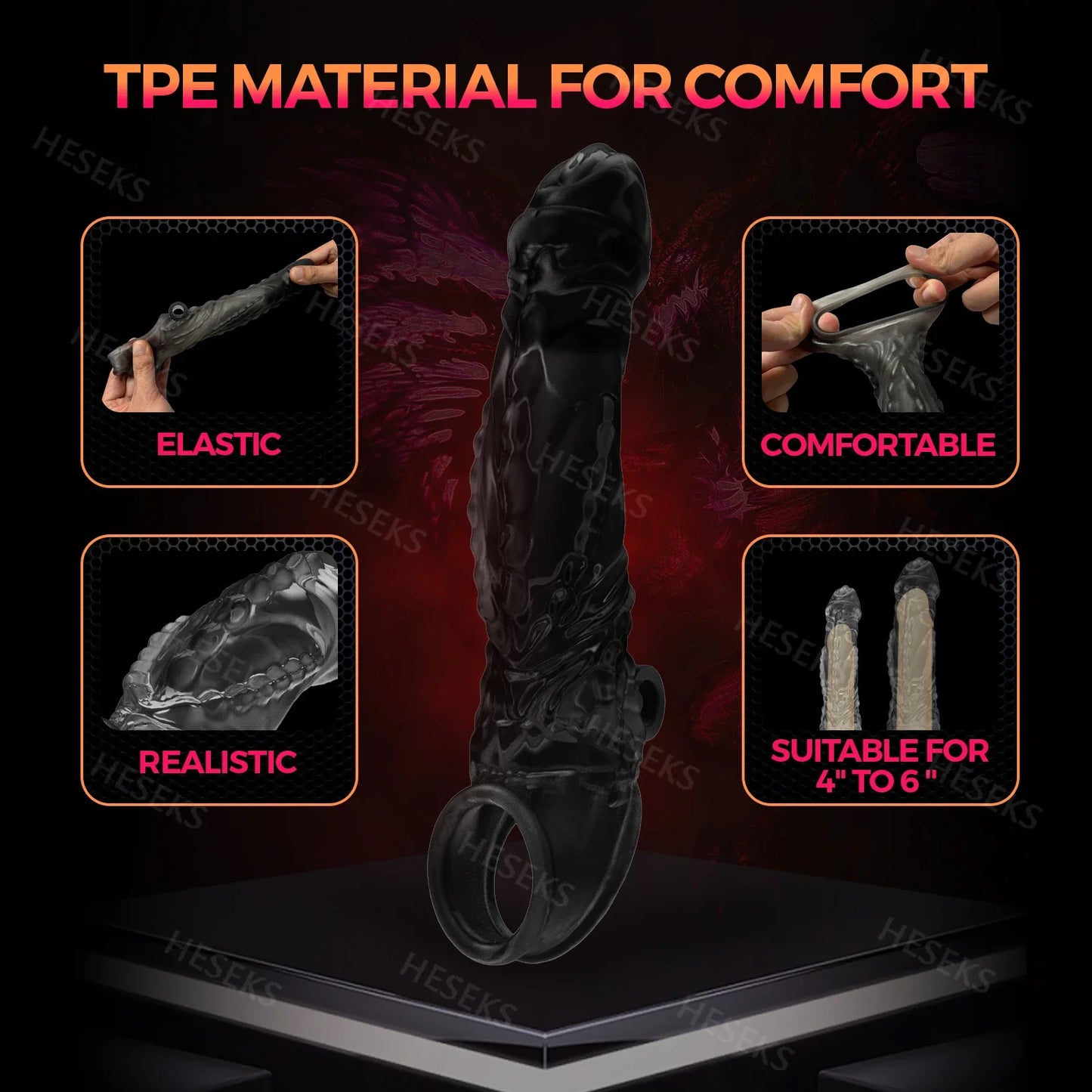 Vibrierende Penishülle