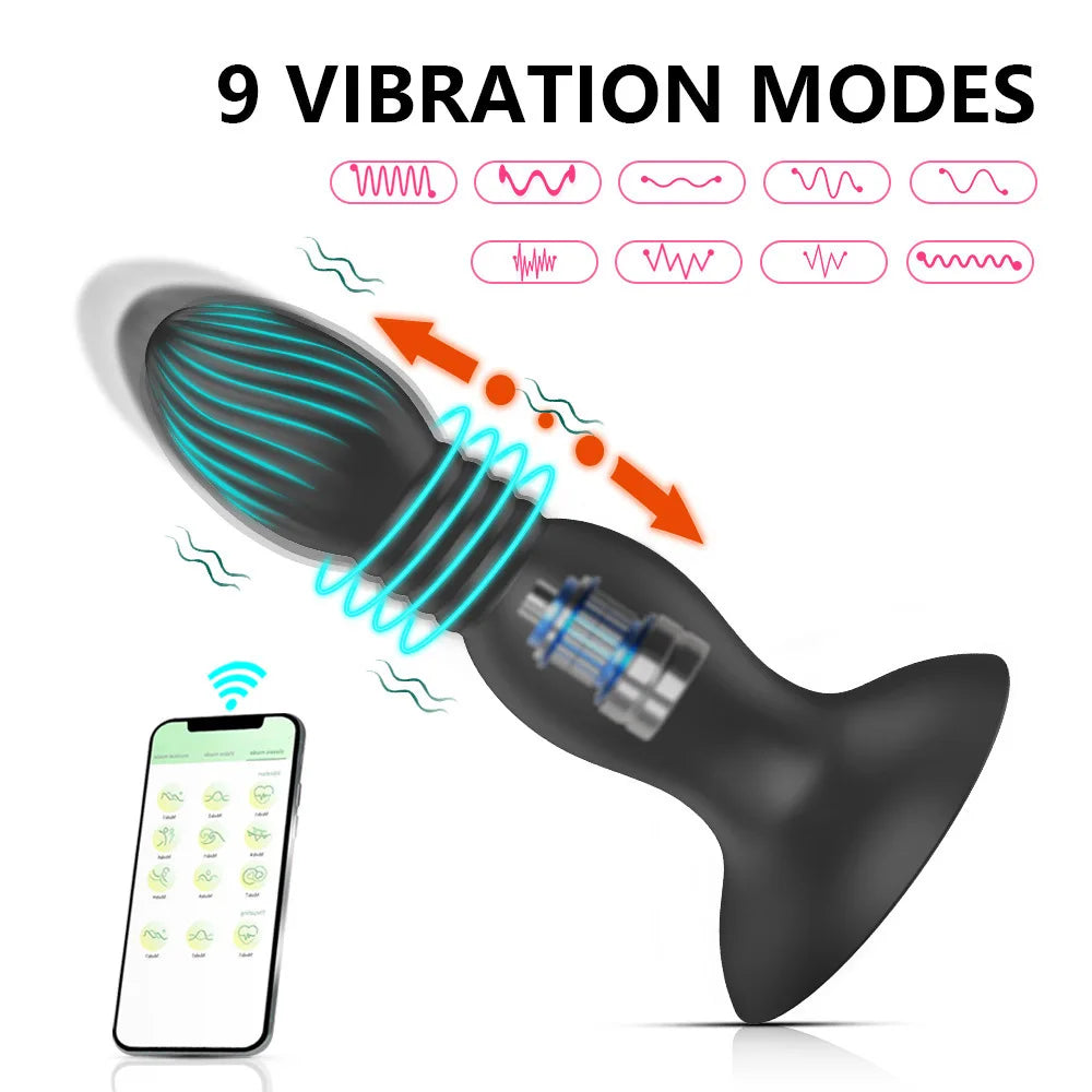 Prostata Massage Vibration & Stoßfunktion