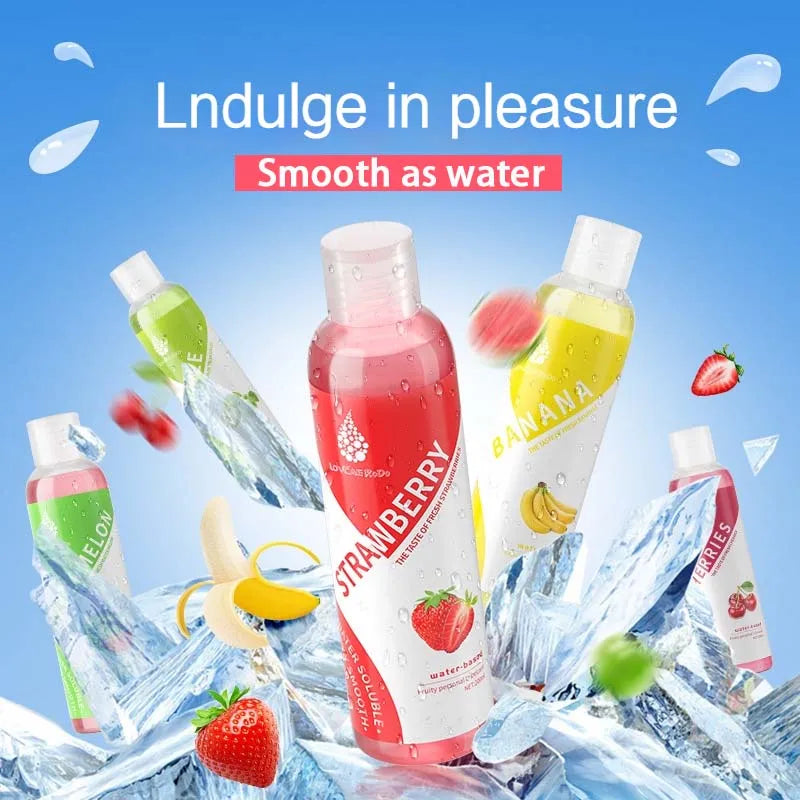 Fruit flavor Water Based Lotion 200ML