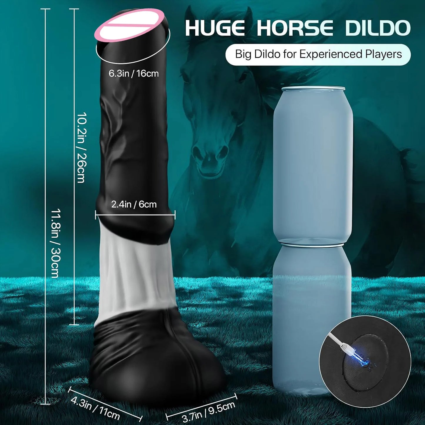 XXL Pferde Dildo