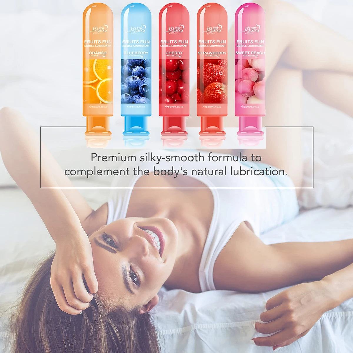 Leckeres Gleitgel mit Geschmack