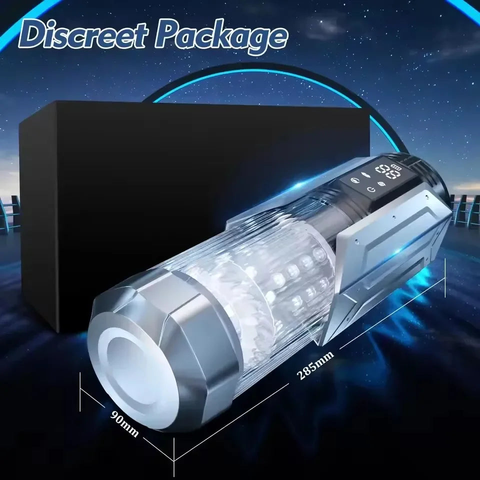 3in1 Automatic Mastubator with 7 Sucking& Thrusting& Rotating